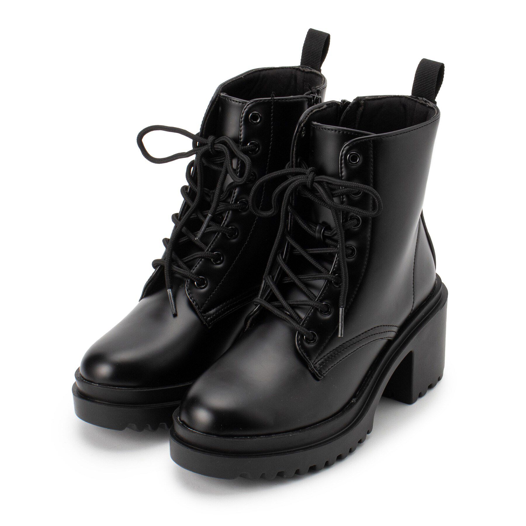 csT&P「厚底レースアップブーツ」|ショートブーツ|