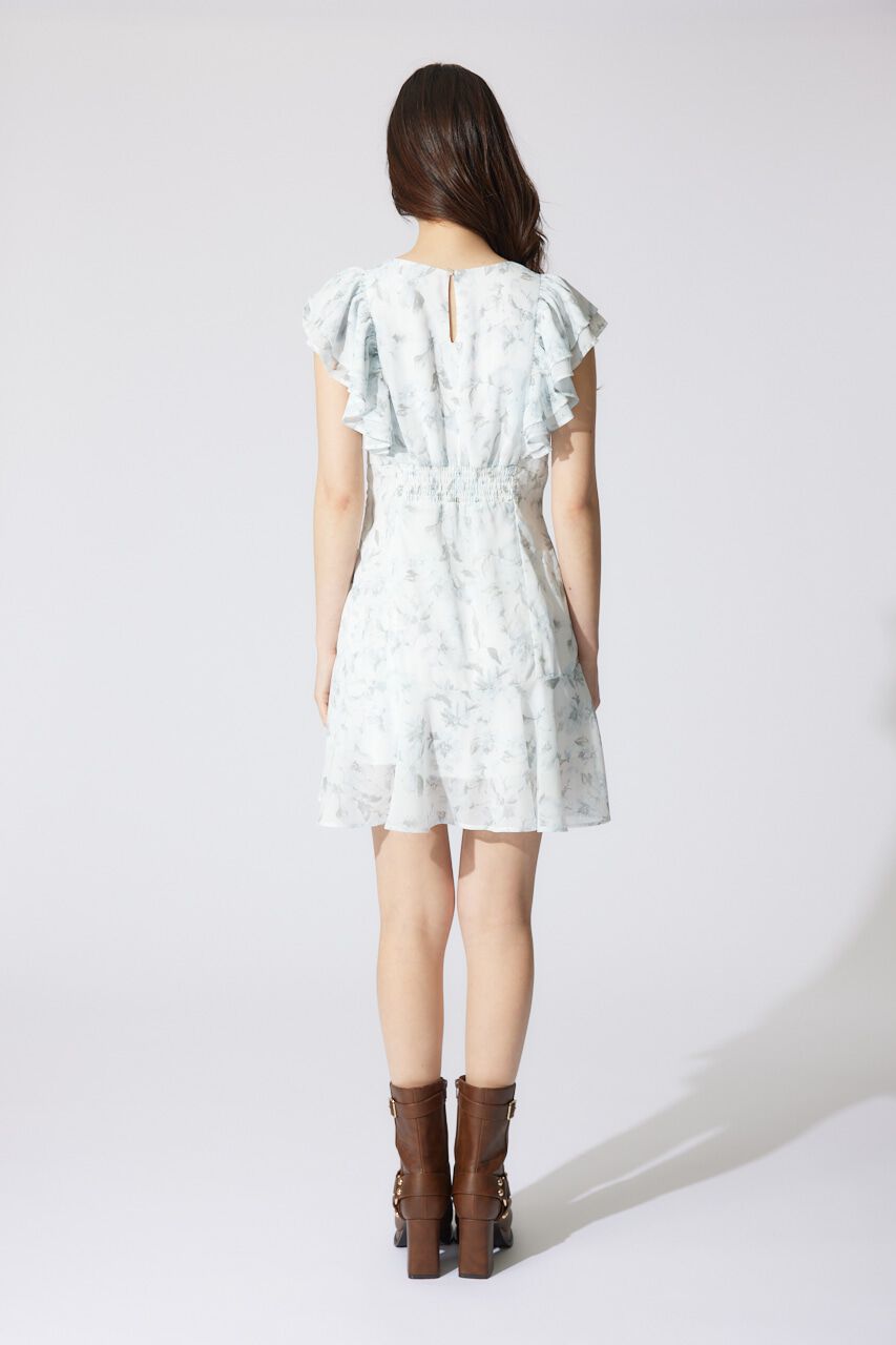 rienda「フリルフラワーミニワンピース」|ワンピース|