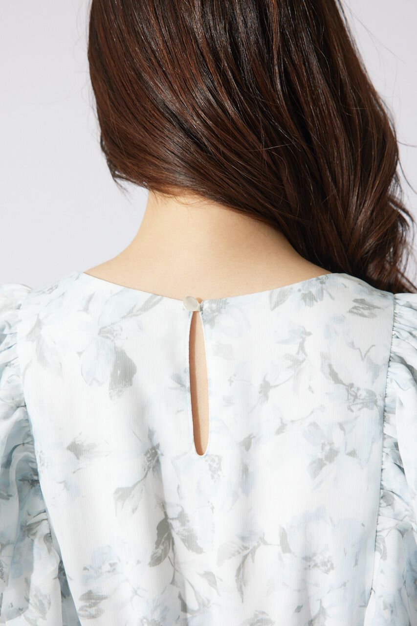 rienda「フリルフラワーミニワンピース」|ワンピース|