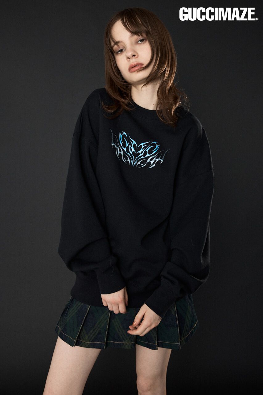 SLY「GUCCIMAZE x SLY SW トップス」|Tシャツ・カットソー|BLK