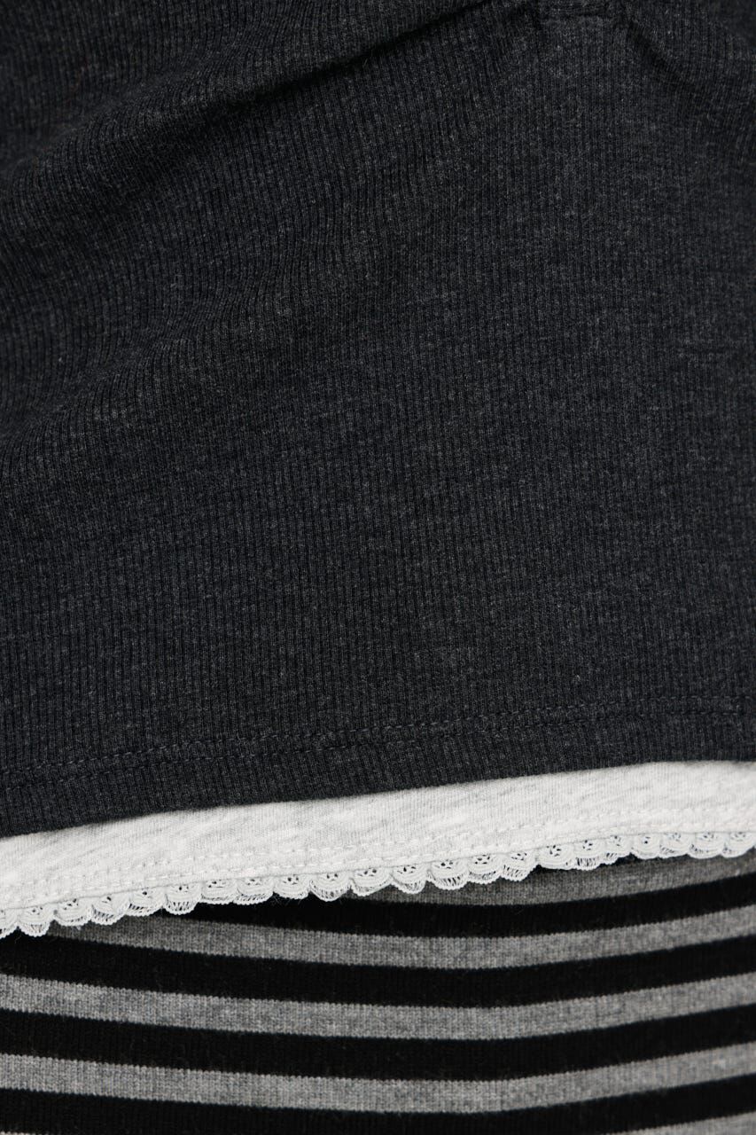 SLY「LAYERED LIKE CUT トップス」|Tシャツ・カットソー|