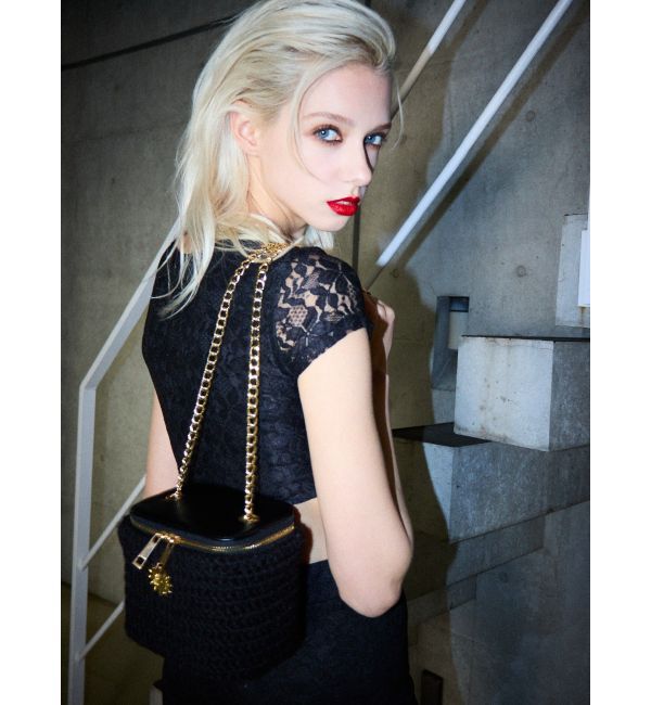 EVRIS「バニティーデザインニットBAG」|ショルダー・メッセンジャー|