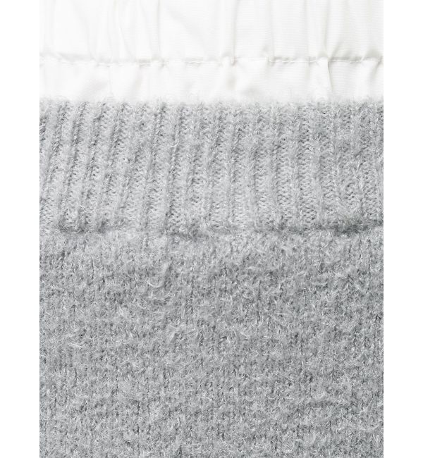 EVRIS「ダブルウエストファンシーヤーンミニスカート【セットアップ着用可能】」|スカート|