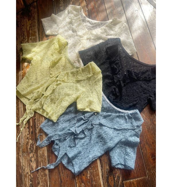 EVRIS「チョーカーレーストップス」|Tシャツ・カットソー|