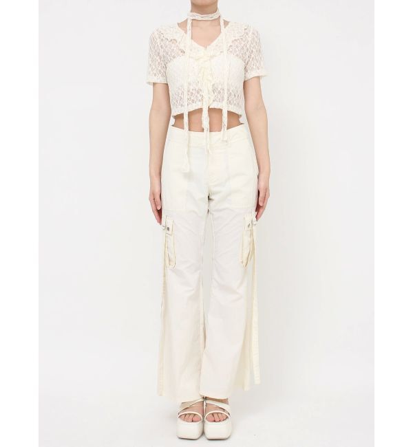 EVRIS「チョーカーレーストップス」|Tシャツ・カットソー|