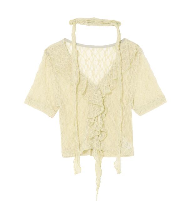 EVRIS「チョーカーレーストップス」|Tシャツ・カットソー|