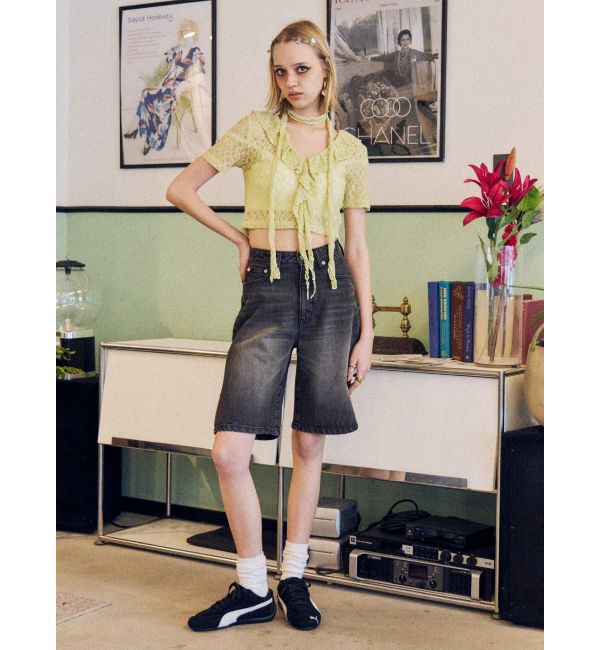 EVRIS「チョーカーレーストップス」|Tシャツ・カットソー|