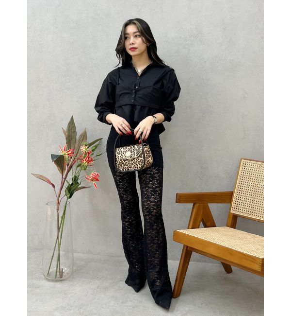 EVRIS「ビスチェSETアニマルショートシャツ」|シャツ・ブラウス|