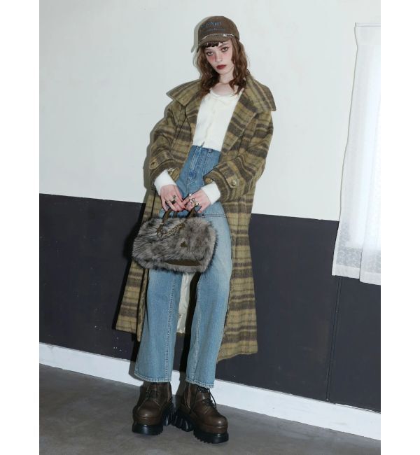 EVRIS「ホルターネックシャギーニットトップス」|ニット・セーター|