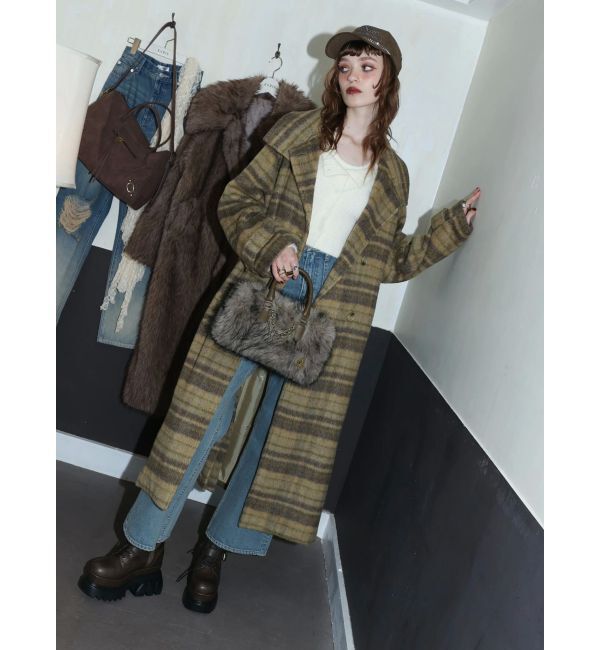 EVRIS「ホルターネックシャギーニットトップス」|ニット・セーター|