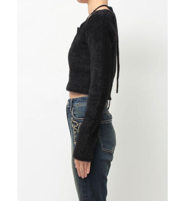 EVRIS「ホルターネックシャギーニットトップス」|ニット・セーター|