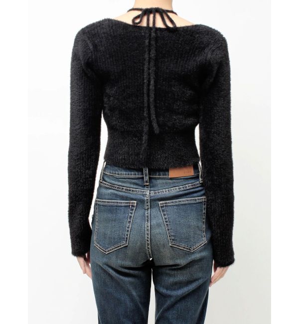 EVRIS「ホルターネックシャギーニットトップス」|ニット・セーター|