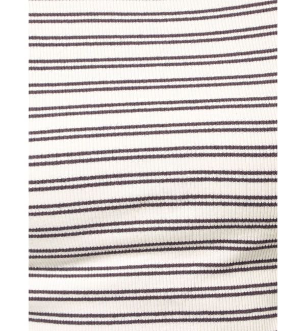 EVRIS「バックオープンショートリブトップス」|Tシャツ・カットソー|