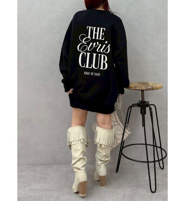 EVRIS「THE EVRIS CLUB BIG スウェットトップス」|スウェット・ジャージ|