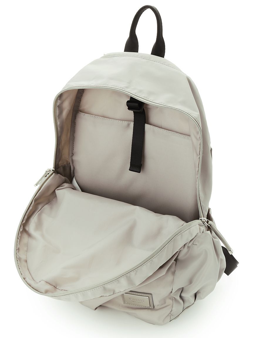 emmi atelier「eco レザーミックスバックパック/撥水」|リュック|