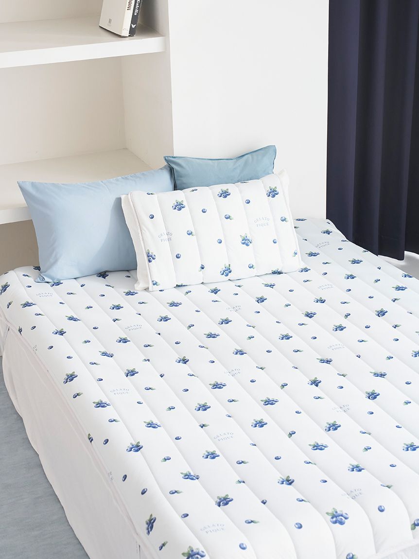 gelato pique Sleep「【Sleep】【接触冷感】フルーツ柄敷きパッド（シングル）」|その他|