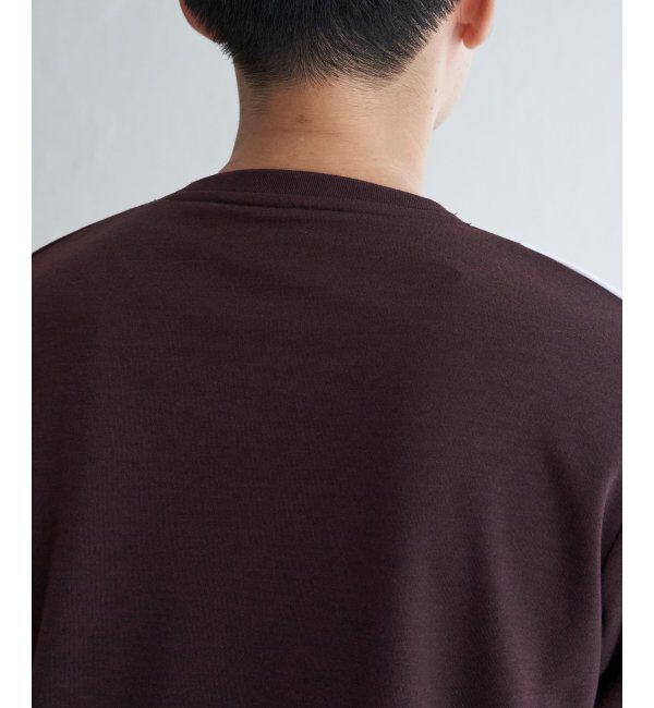 ikka「ブロックススエード切り替えロンT」|Tシャツ・カットソー|