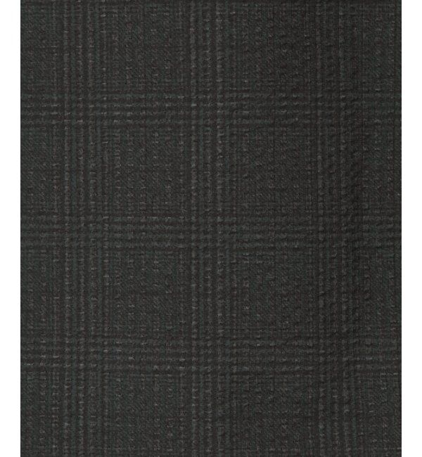 IKKA LOUNGE「【セットアップ対応】ブラックドットサッカーライトジャケット」|テーラードジャケット|