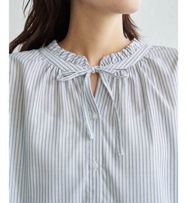 ikka「襟フリルリボン2WAYブラウス」|シャツ・ブラウス|