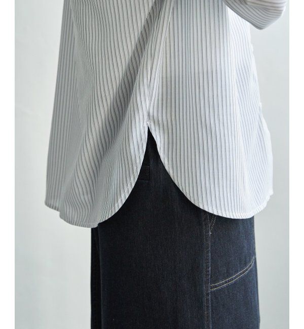 ikka「襟フリルリボン2WAYブラウス」|シャツ・ブラウス|