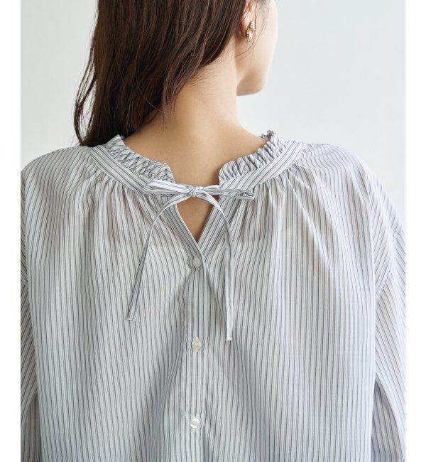 ikka「襟フリルリボン2WAYブラウス」|シャツ・ブラウス|