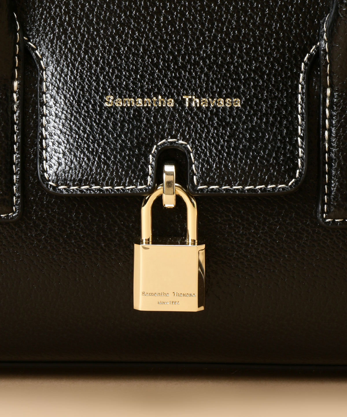 Samantha Thavasa「フラップパドロック ハンドバッグ」|ハンドバッグ|