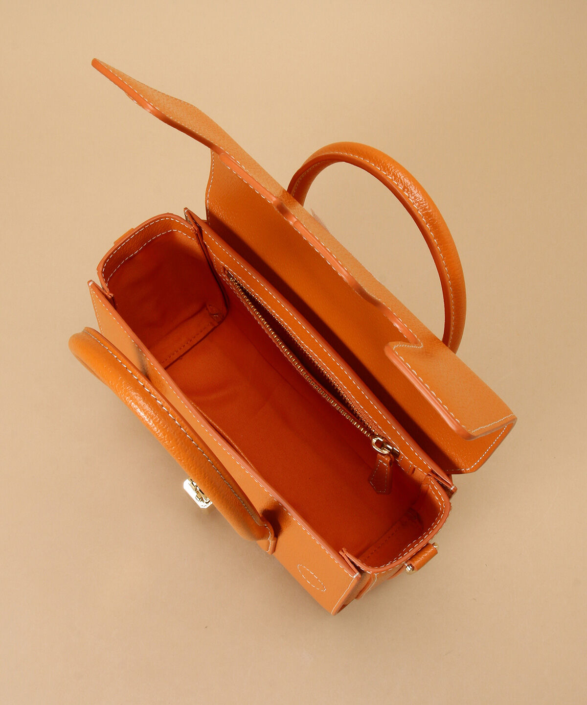 Samantha Thavasa「フラップパドロック ハンドバッグ」|ハンドバッグ|