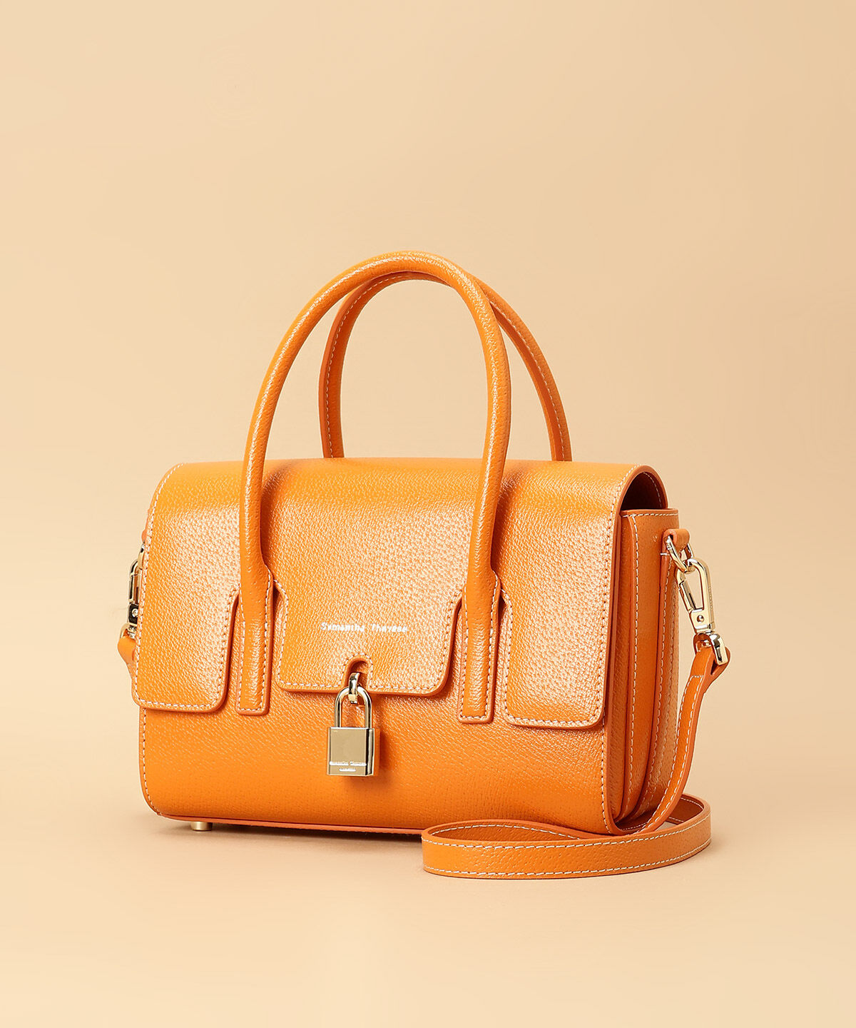 Samantha Thavasa「フラップパドロック ハンドバッグ」|ハンドバッグ|