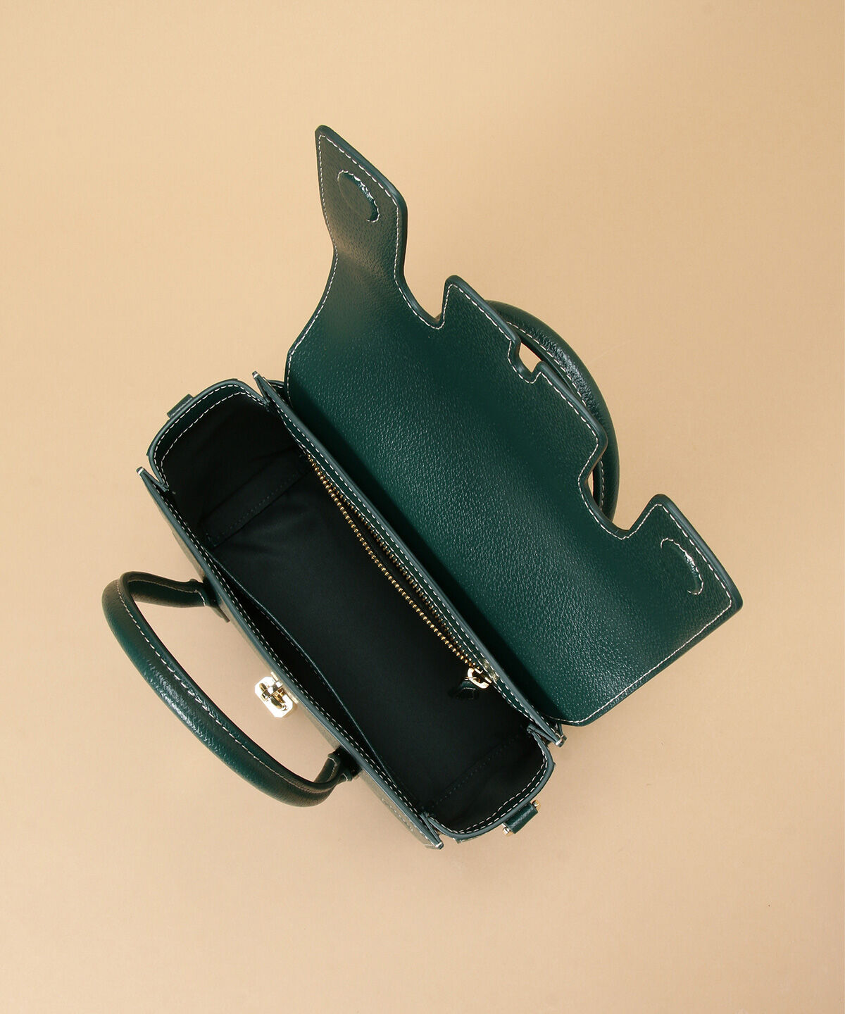 Samantha Thavasa「フラップパドロック ハンドバッグ」|ハンドバッグ|