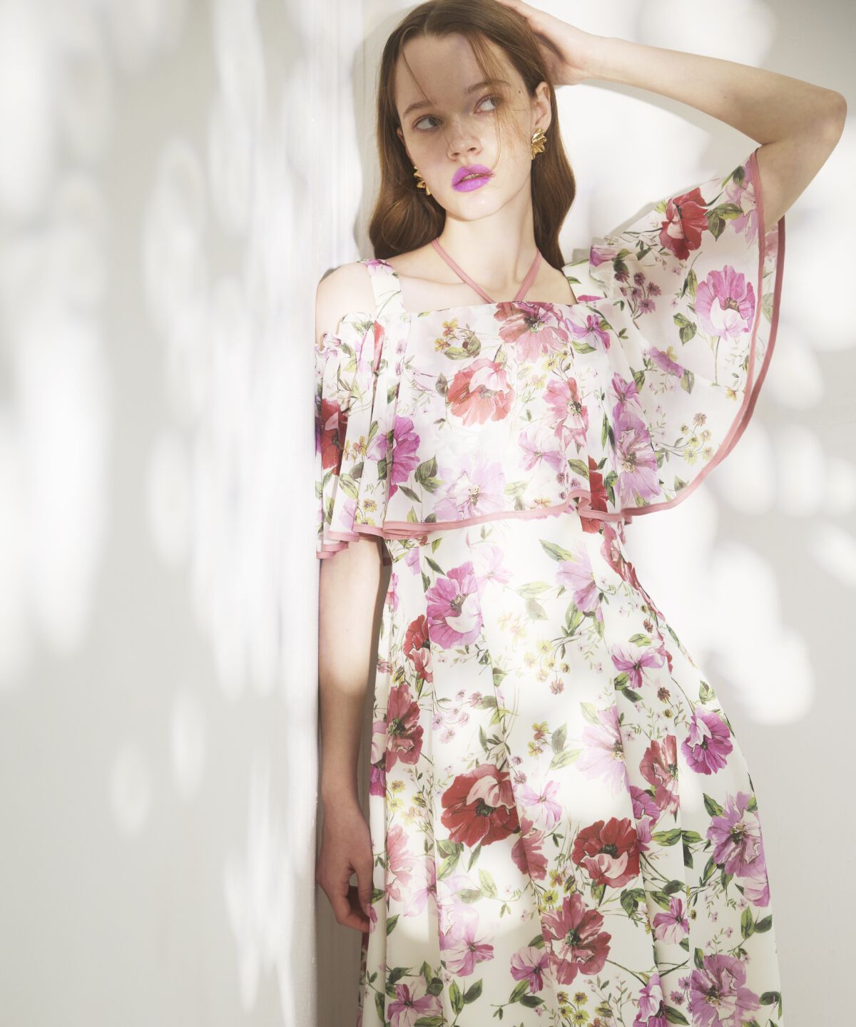 アンドクチュール「アネモネフラワー2WAYワンピース」|ワンピース|