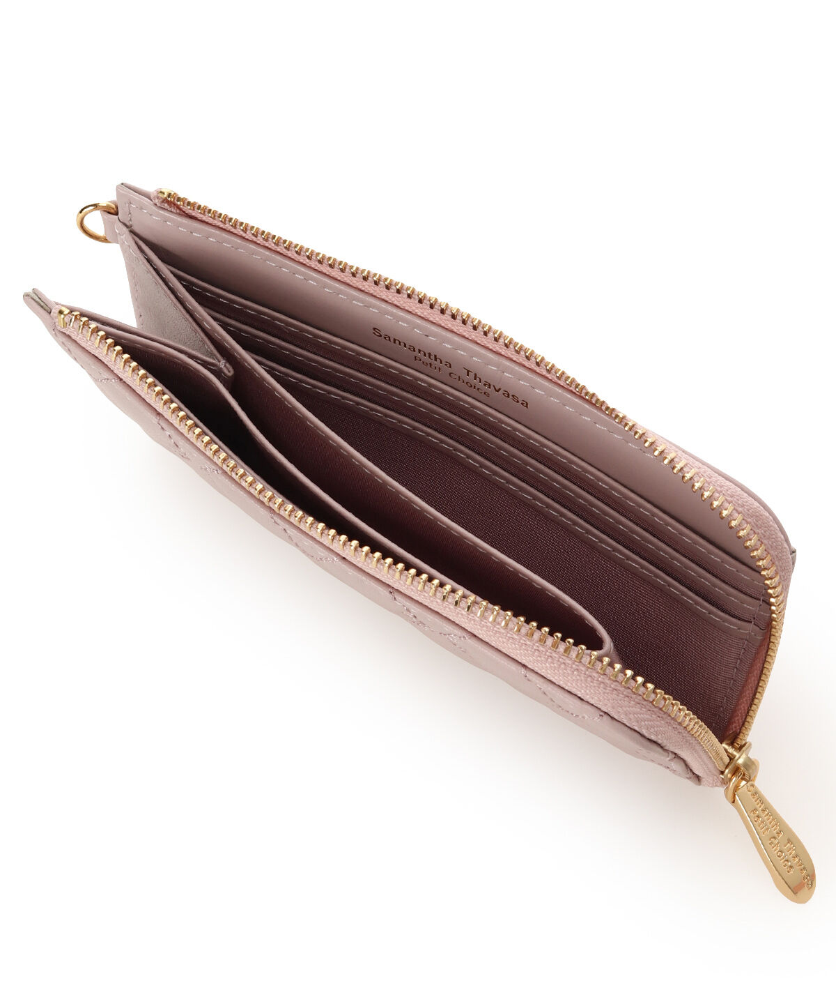 Samantha Thavasa Petit Choice「リボンキルト マルチケース」|コインケース|