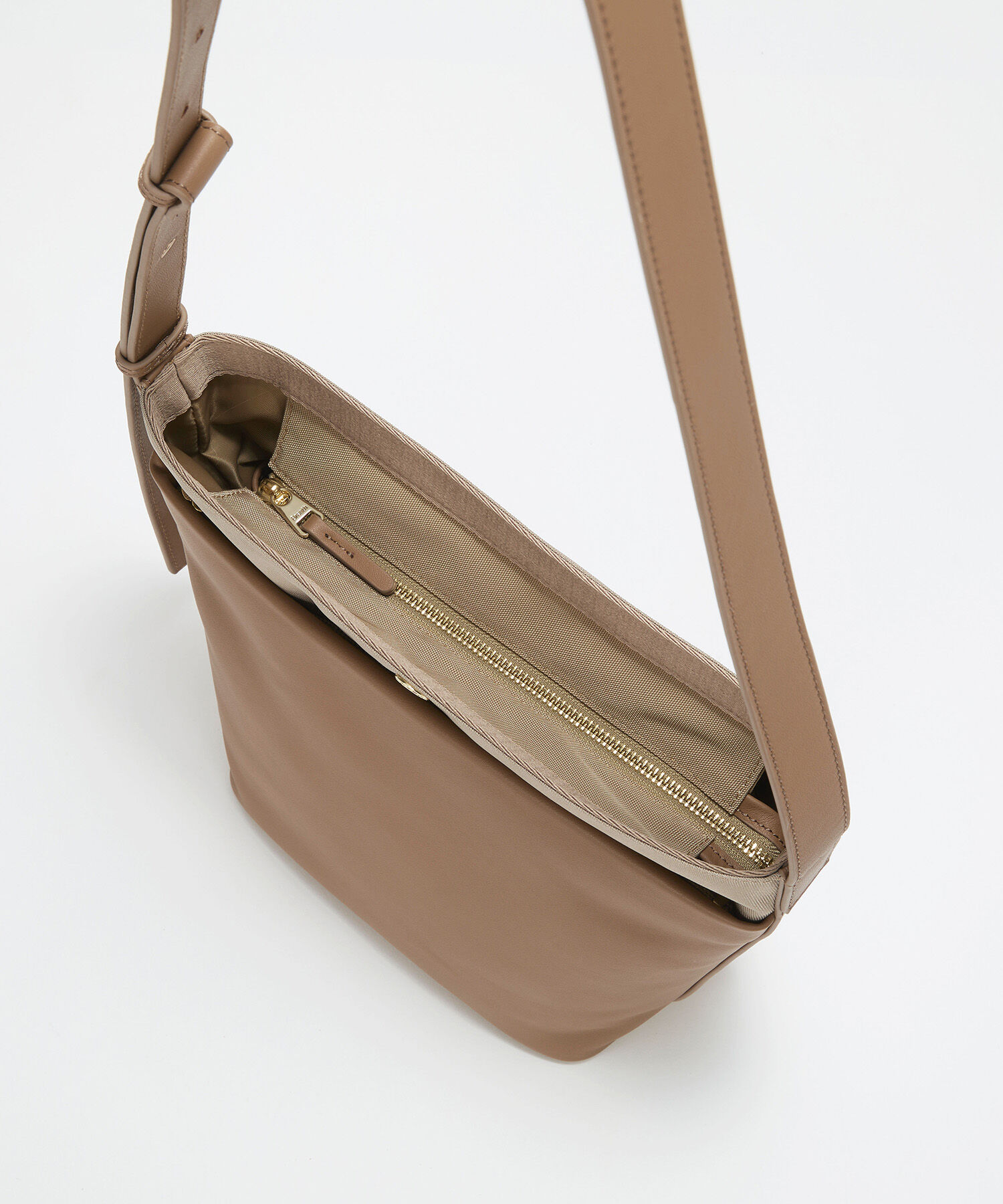 TOPKAPI BREATH「【Breath TOPKAPI】LINEA リネア レザーコンビ バケット ショルダーバッグ」|ショルダー・メッセンジャー|