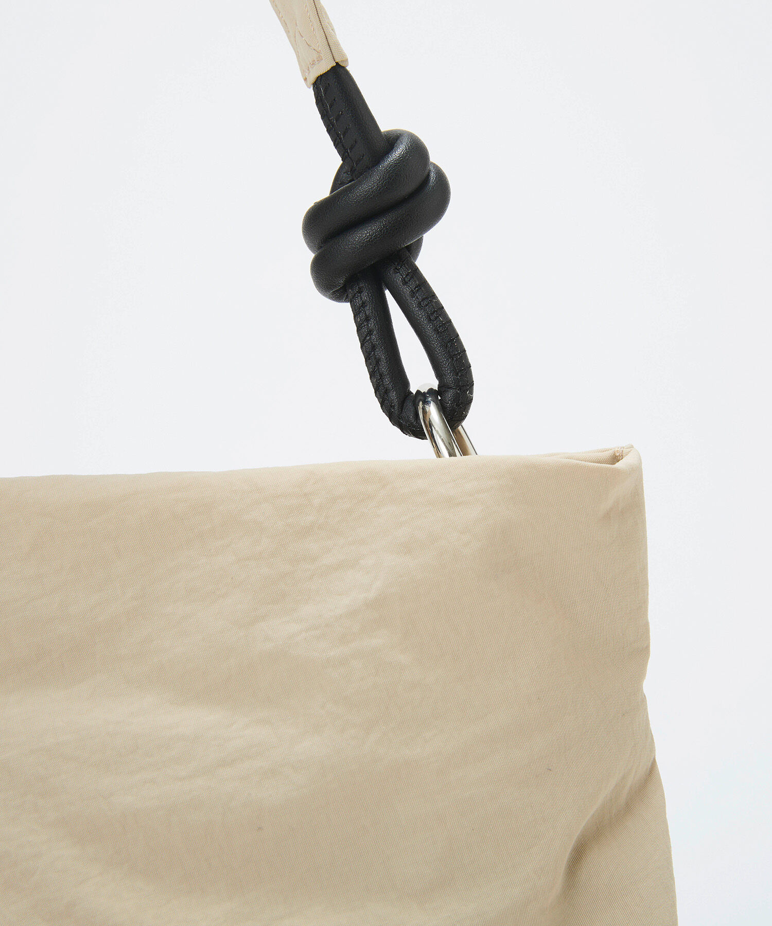 TOPKAPI TREASURE「【TREASURE TOPKAPI】リンクルナイロン ノット ワンハンドル ショルダーバッグ」|トートバッグ|