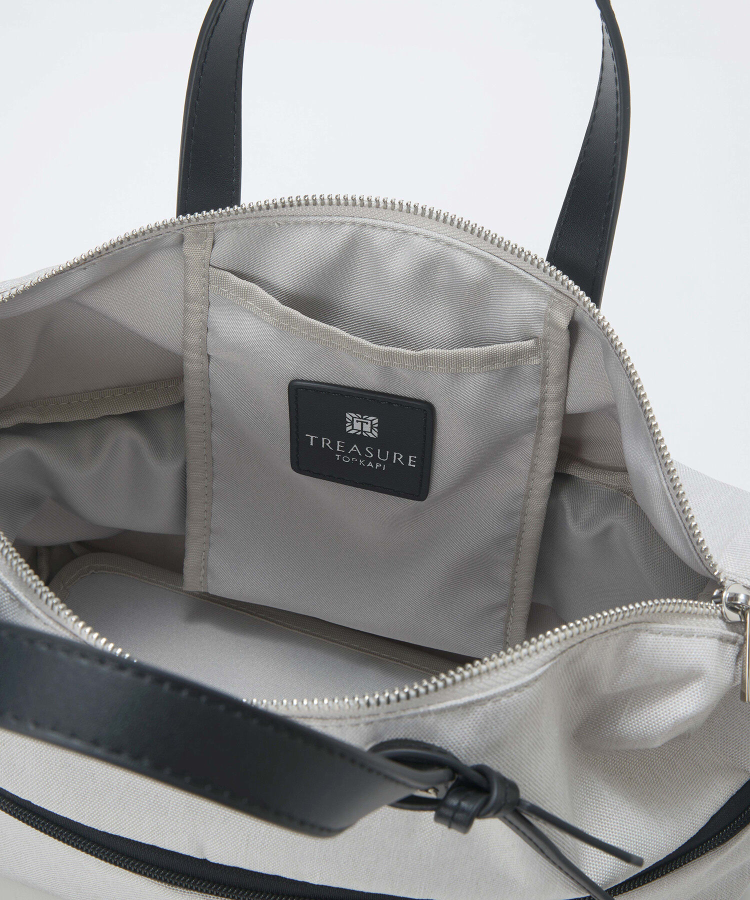 TOPKAPI TREASURE「【TREASURE TOPKAPI】ナイロンコンビ 2way チェンジング トートバッグ ショルダーベルト付き」|トートバッグ|