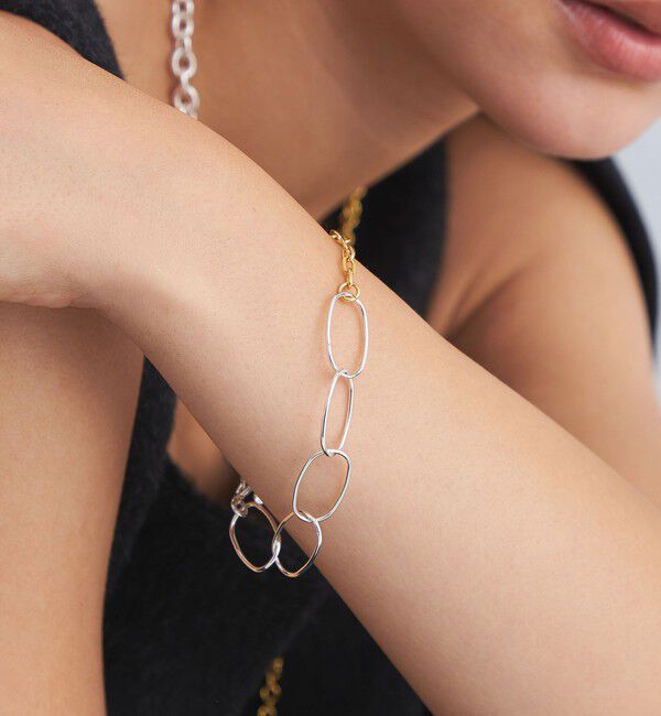 UNITED ARROWS green label relaxing「＜anisotea＞ Vary Chain ブレスレット」|ブレスレット・バングル|