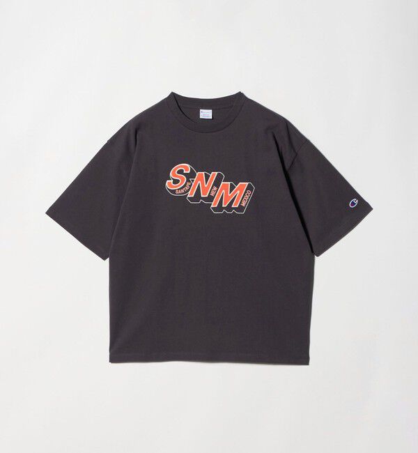 BEAUTY&YOUTH UNITED ARROWS「＜CHAMPION&times;BEAUTY&YOUTH＞フロッキー Tシャツ」|Tシャツ・カットソー|BLACK