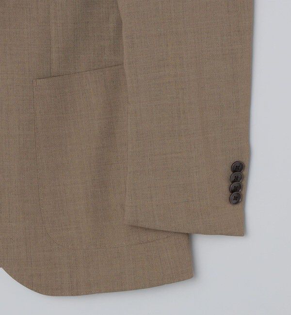 SHIPS「SHIPS:〈FUNCTION/手洗い可能〉ラミー ブレンド ジャケット(セットアップ対応)」|テーラードジャケット|