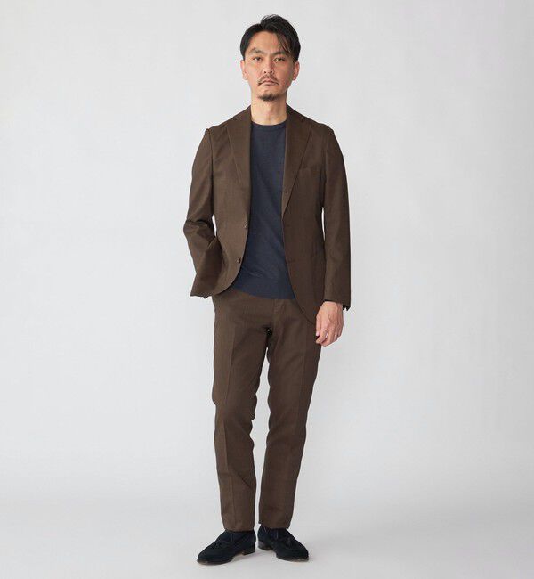 SHIPS「SHIPS:〈FUNCTION/手洗い可能〉ラミー ブレンド ジャケット(セットアップ対応)」|テーラードジャケット|