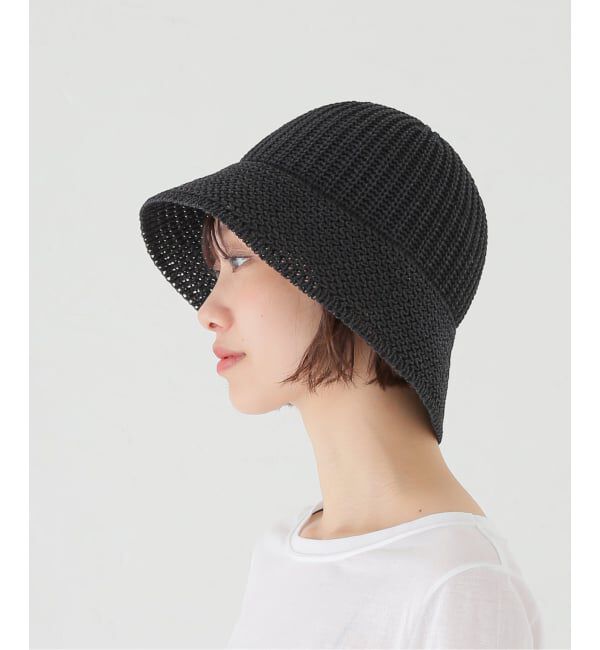 IENA「KIJIMA TAKAYUKI/キジマ タカユキ POLY WASHI KNIT METRO HA ハット WKNY261109」|ハット|