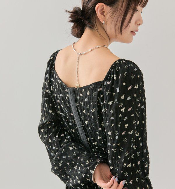  「小花コルセットワンピース」|ワンピース|