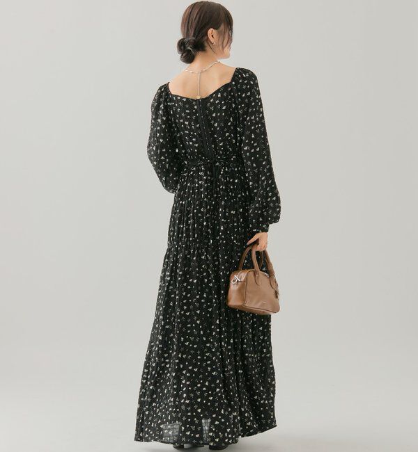  「小花コルセットワンピース」|ワンピース|