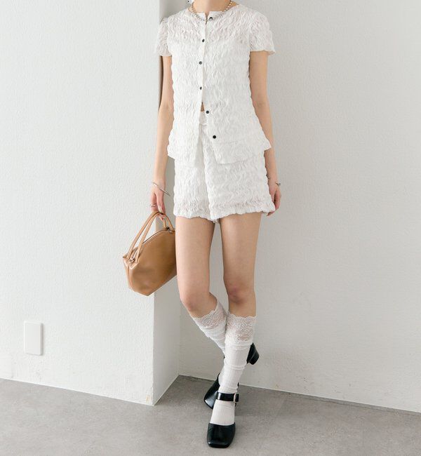  「エアリーシャーリングブラウス」|シャツ・ブラウス|