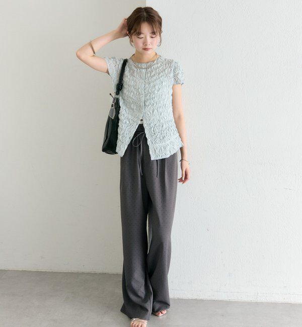  「エアリーシャーリングブラウス」|シャツ・ブラウス|