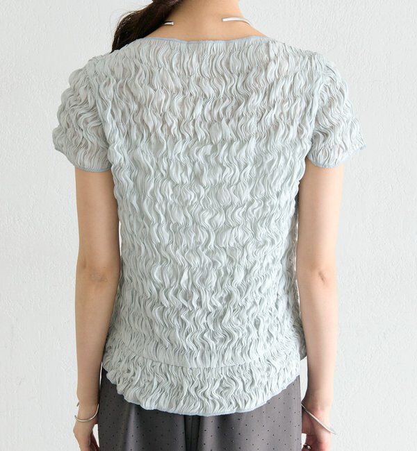  「エアリーシャーリングブラウス」|シャツ・ブラウス|