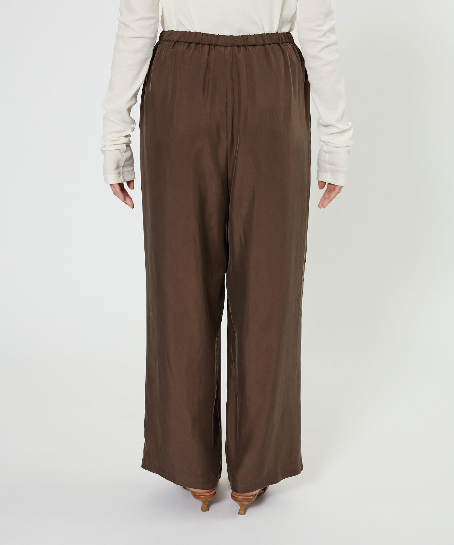 BABYLONE「イージースラックスパンツ/ ハンドウォッシャブル」|スラックス|