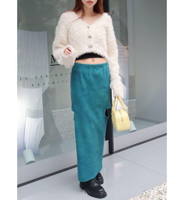 EVRIS「カットオフロングスカート」|スカート|