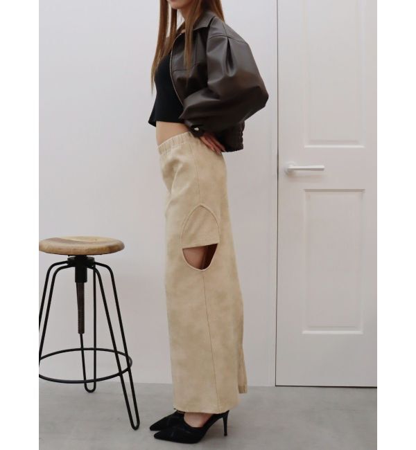 EVRIS「カットオフロングスカート」|スカート|