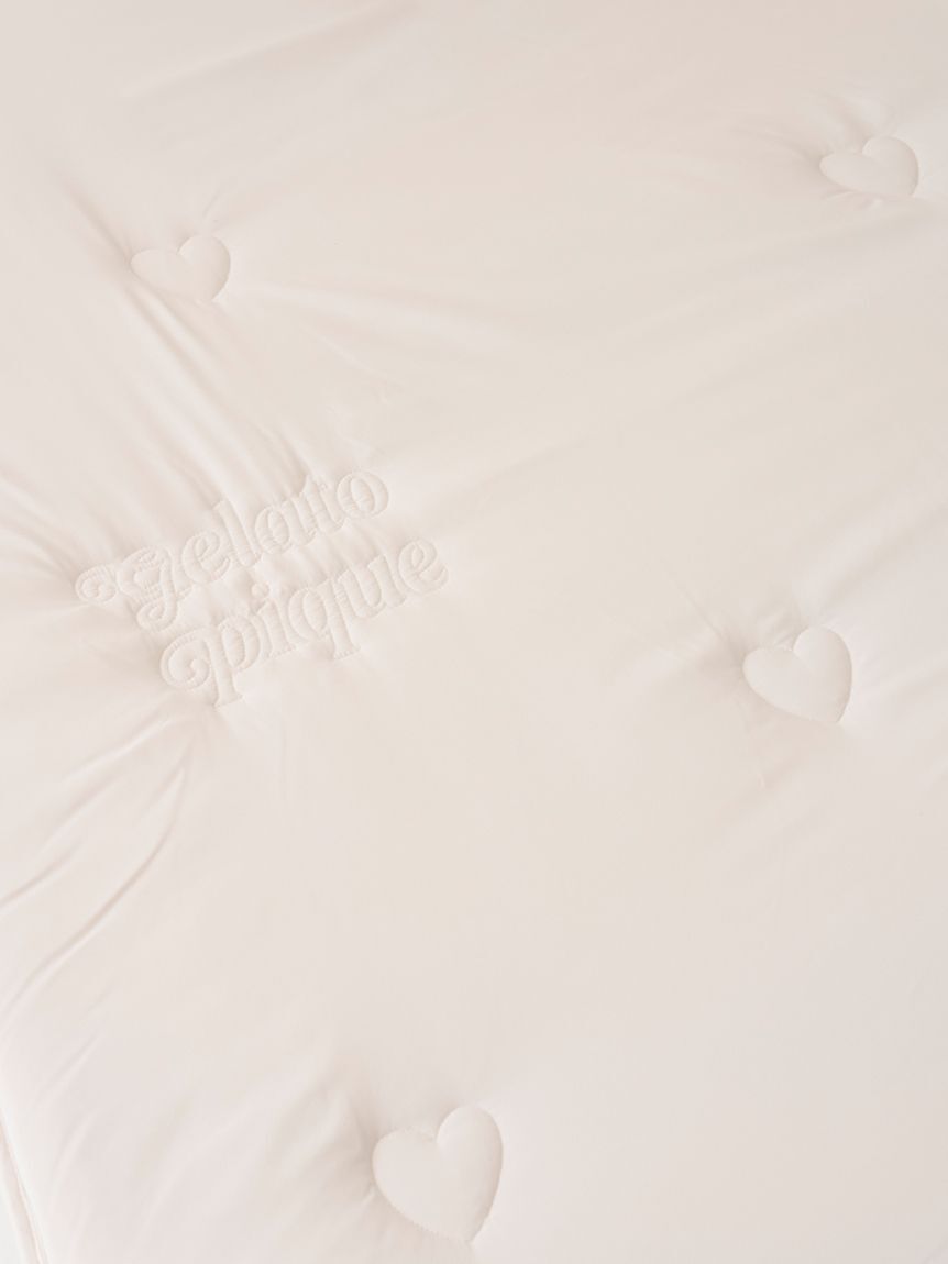 gelato pique Sleep「【Sleep】ハートロゴ 敷きパッド（ダブル）」|その他|