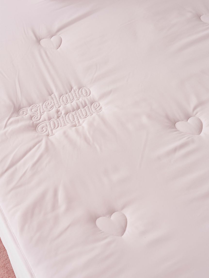 gelato pique Sleep「【Sleep】ハートロゴ 敷きパッド（ダブル）」|その他|