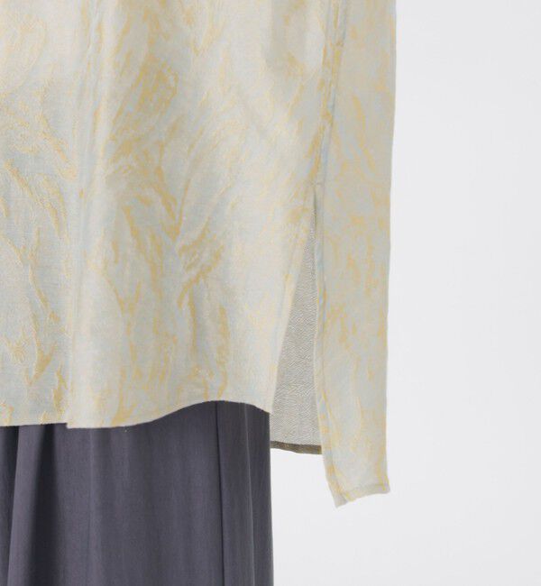  「ジャカードバックボタンオーバーシャツ」|シャツ・ブラウス|